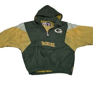 Team NFL Green and Yellow Jacket